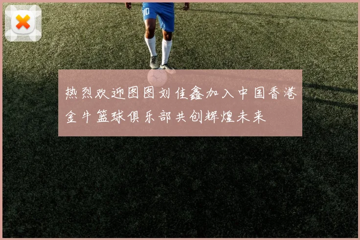 热烈欢迎图图刘佳鑫加入中国香港金牛篮球俱乐部共创辉煌未来